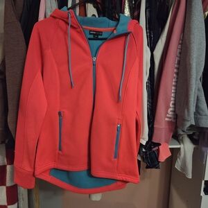 Red Hooded Jacket by